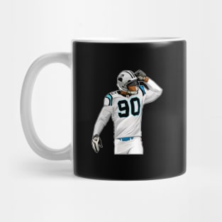 Julius Peppers #90 King Sacks Mug